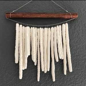 Handmade and textured ceramic pieces Wall Hanging